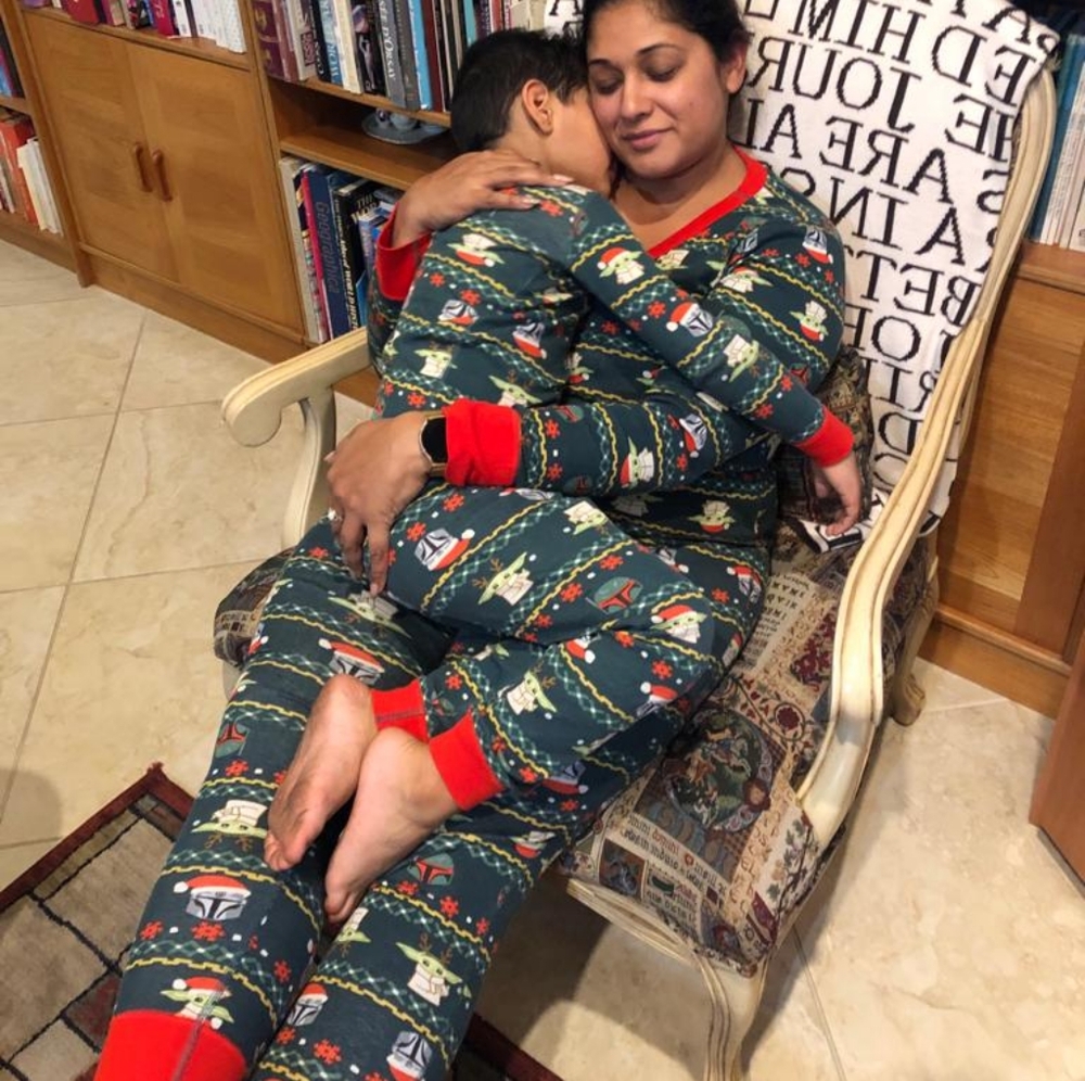 Hannah Andersson Mandalorian Xmas PJ Set Women's L